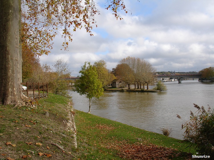 bords de Seine à Melun
