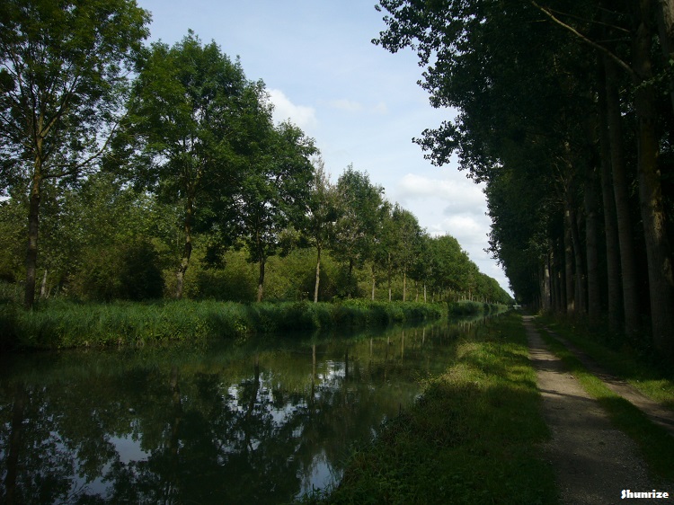 canal de l'ourcq laye souilly