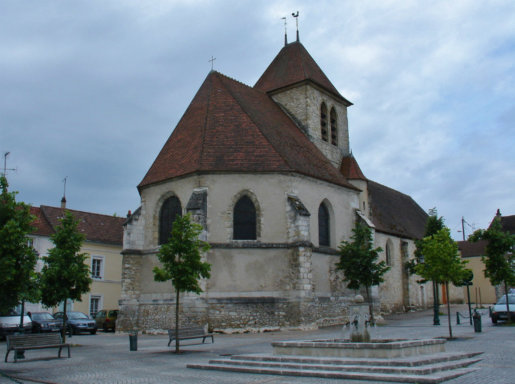 l’Église Saint-Étienne à Mantes-La-Ville