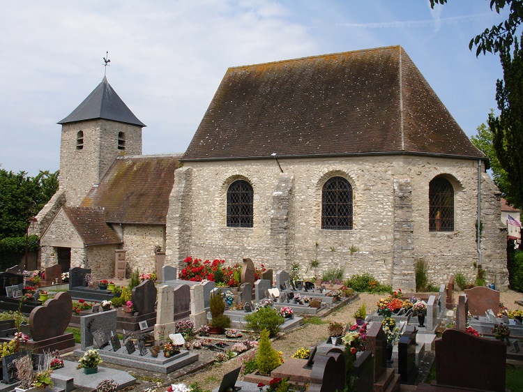 l’Église Sainte-Foi à Jouy-Monvoisin