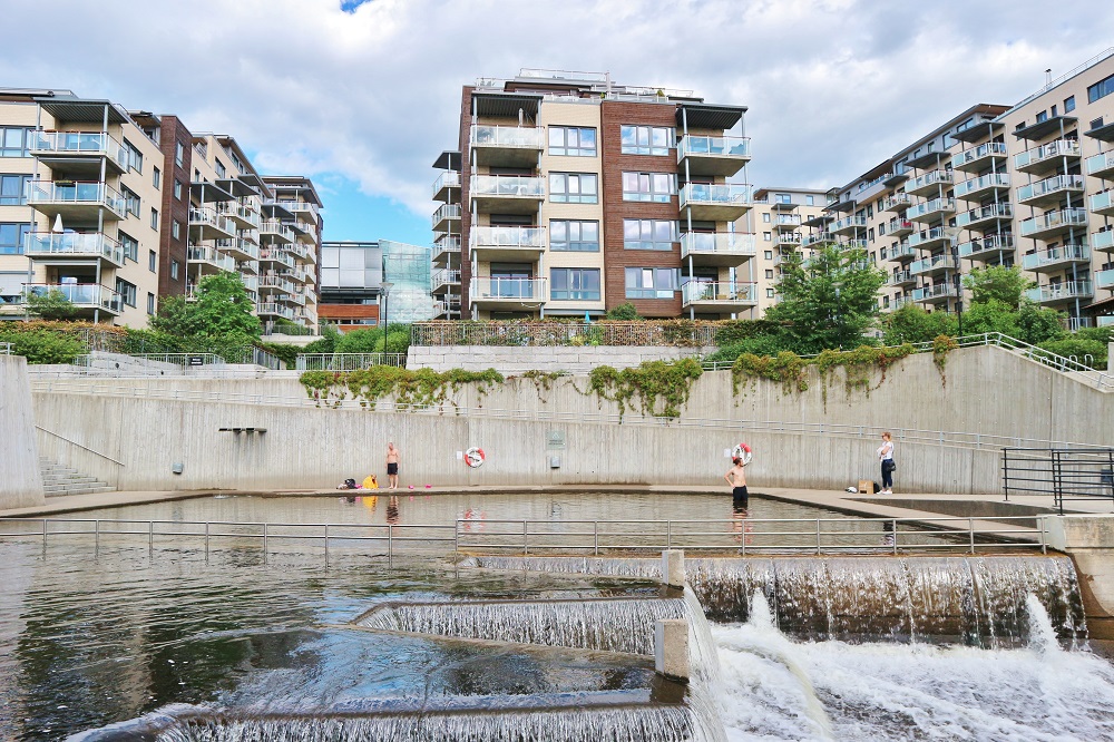 piscine à Nydalen