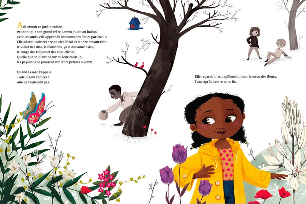 Extrait de «Comme un million de papillons noirs» de Laura Nsafou et Barbara Brun