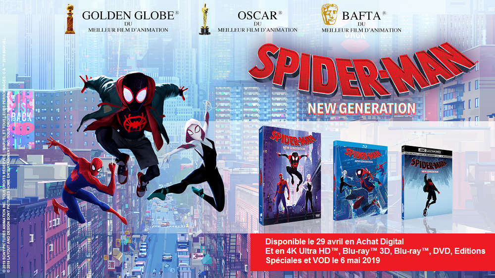Test DVD - Spider-Man : New Generation | Shunrize, le magazine friand