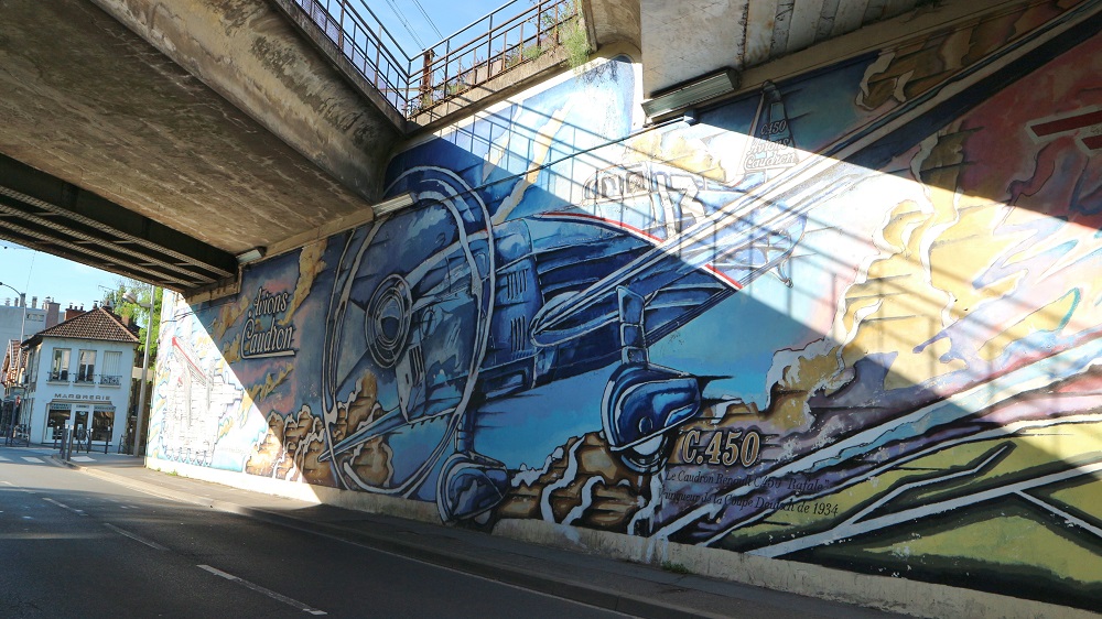 Street art Marcel Riffard par Sebastian James Chaville