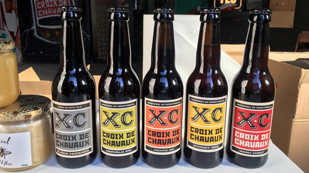 bières de la Brasserie Croix de Chavaux à Montreuil