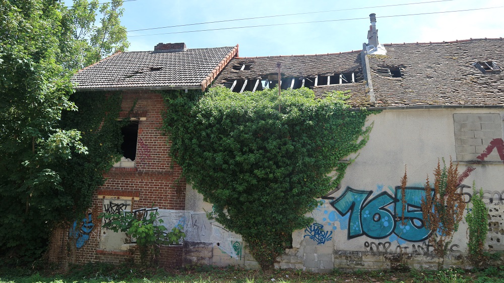façade maison rue brûlée du Vieux-Pays de Goussainville