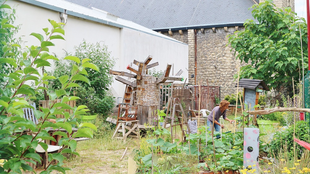 friche jardin divers au Pré-Saint-Gervais